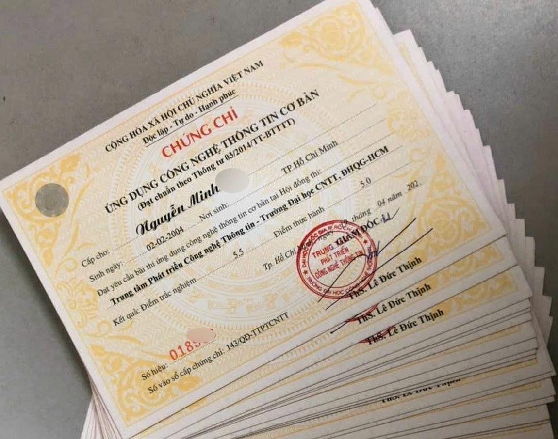 Làm Chứng Chỉ Tin Học Cơ Bản - Lấy Nhanh, Đúng Chuẩn TPHCM Làm Chứng Chỉ Tin Học Cơ Bản - Lấy Nhanh, Đúng Chuẩn TPHCM