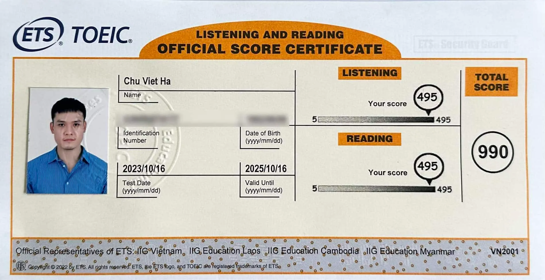 LÀM CHỨNG CHỈ TOEIC thật – giá bao nhiêu, làm ở đâu?